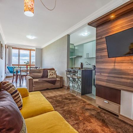 Cristo Rei 302 - Apartamento Em Gramado - Vista Para O Vale Apartment Luaran gambar